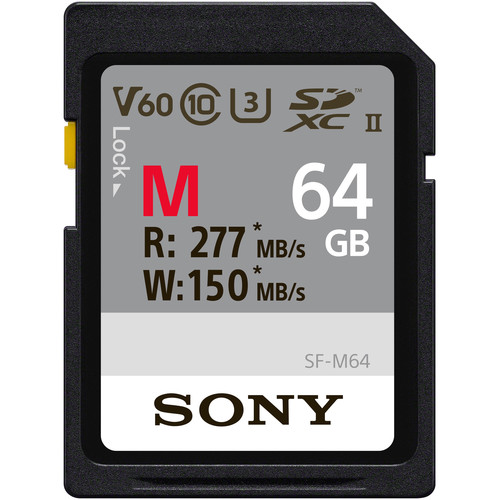 Карта памяти Sony 64GB SF-M/T2 UHS-II SDXC 150Mb/s