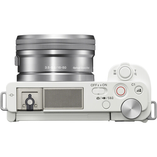 Фотоаппарат Sony ZV-E10 kit 16-50mm белый рус меню