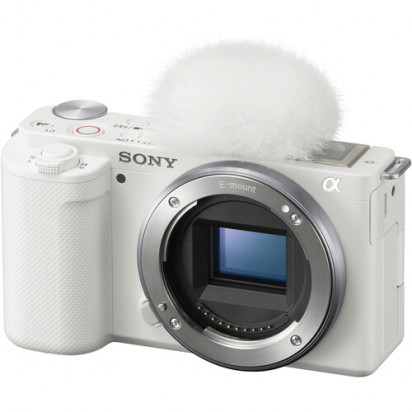 Фотоаппарат Sony ZV-E10 Body белый рус меню