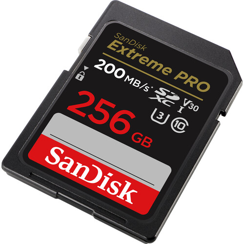 Карта памяти SanDisk Extreme Pro SDXC UHS-I 256Gb 200MB/s
