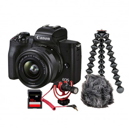 Фотоаппарат Canon EOS M50 Mark II Vlogging kit