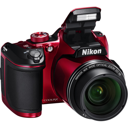 Фотоаппарат Nikon Coolpix B500 красный