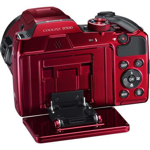 Фотоаппарат Nikon Coolpix B500 красный