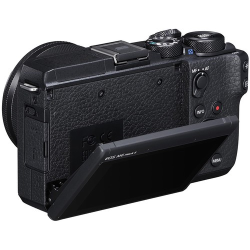Фотоаппарат Canon EOS M6 Mark II kit EF-M 15-45mm + видоискатель EVF-DC2