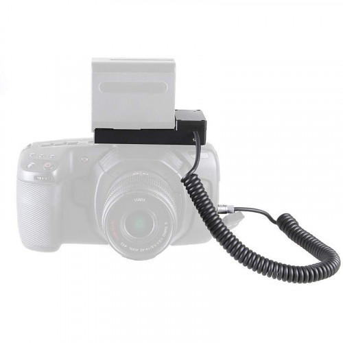Плата питания Fotga NP-F970 на Blackmagic Pocket Cinema Camera 4/6K