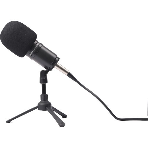Набор Zoom ZDM-1 Podcast Mic Pack with Headphones, Windscreen, XLR, and Tabletop Stand