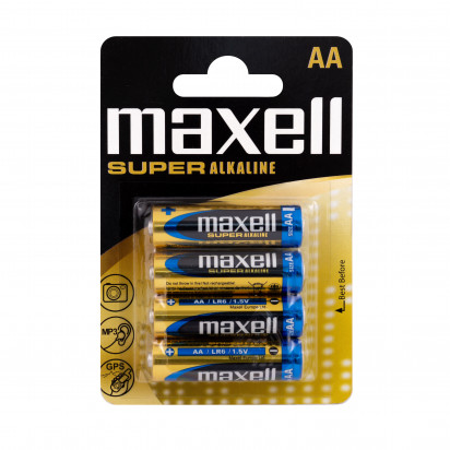 Батарейка  Maxell LR6 AA  4шт.