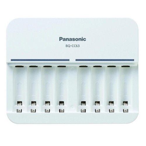 ЗУ Panasonic Basic (BQ-CC63E) на 8 аккумуляторов АА/ААА Ni-MH