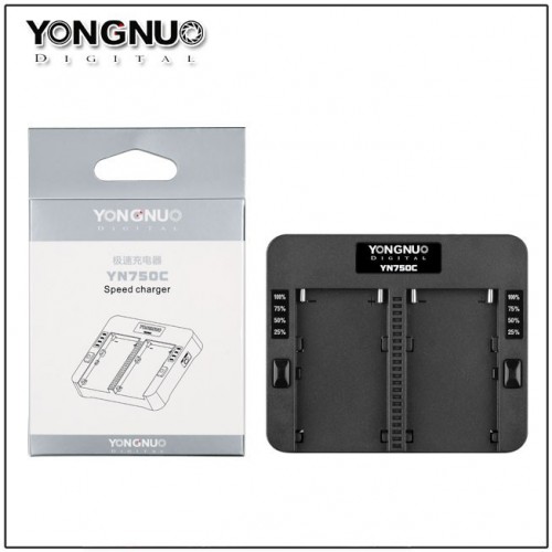 Зарядное устройство Yongnuo YN750C для NP-F750/NP-F970 с блоком питания