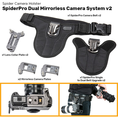 Разгрузка для камеры Spider Camera Holster Spiderpro Dual Camera System v2