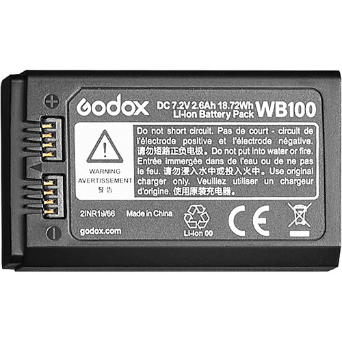 Аккумулятор Godox WB100 для AD100pro Pocket Flash