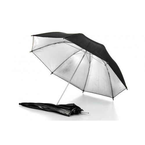 Зонт универсальный серебро 100см