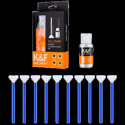 Набор для чистки матрицы K&F Concept 24mm Full-Frame Sensor Cleaning Swab Kit