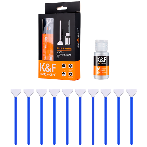 Набор для чистки матрицы K&F Concept 24mm Full-Frame Sensor Cleaning Swab Kit