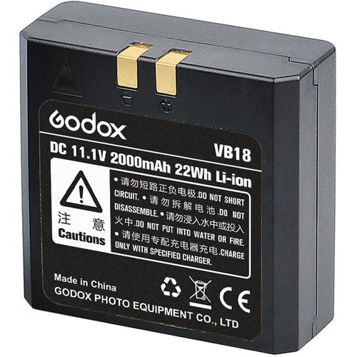 Аккумулятор Godox VB-18 Li-Ion Battery Pack (11.1V, 2000mAh) для вспышек V860II