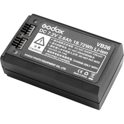 Аккумулятор Godox VB26 для вспышек V1, AD100Pro, 860III