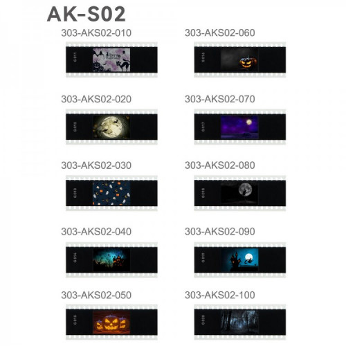 Набор слайдов AK-S для проекционной насадки Godox AK-R21
