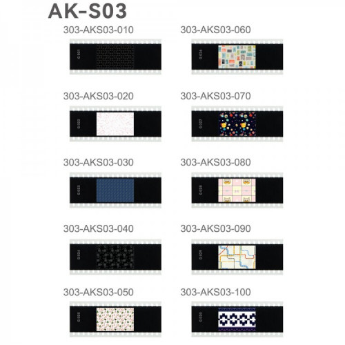 Набор слайдов AK-S для проекционной насадки Godox AK-R21