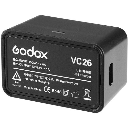 Зарядное устройство Godox VC26 USB для VB26 (V1, AD100)