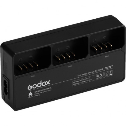 Зарядное устройство Godox VC26T Multi для VB26 (V1, AD100)