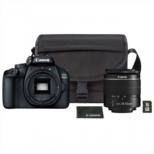 Фотоаппарат Canon EOS 4000D Kit 18-55mm + 16GB SD + Сумка