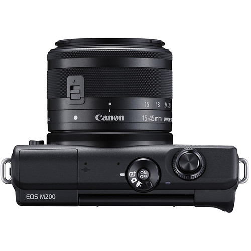 Фотоаппарат Canon EOS M200 kit 15-45mm + 55-200mm