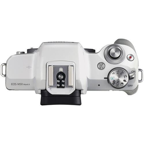 Фотоаппарат Canon EOS M50 Mark II kit EF-M 15-45mm f/3.5-6.3 IS STM (белый)