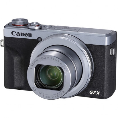 Фотоаппарат Canon PowerShot G7X Mark III (серебристый)