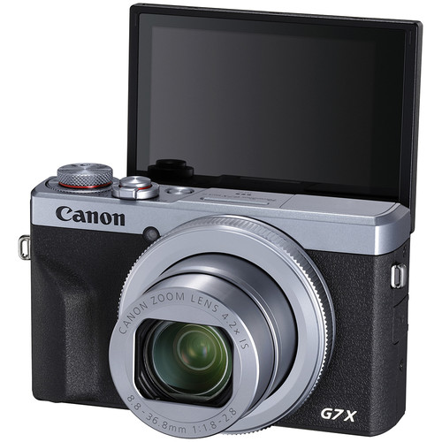 Фотоаппарат Canon PowerShot G7X Mark III (серебристый)
