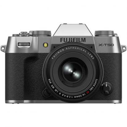 Фотоаппарат Fujifilm X-T50 16-50mm f/2.8-4.8 серебристый