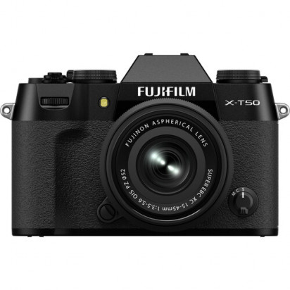 Фотоаппарат Fujifilm X-T50 15-45mm f/3.5-5.6 черный