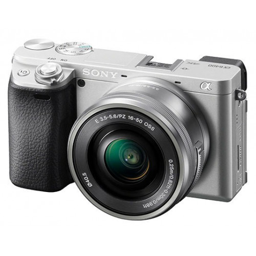 Фотоаппарат Sony Alpha A6400 kit 16-50mm (меню на английском языке) silver
