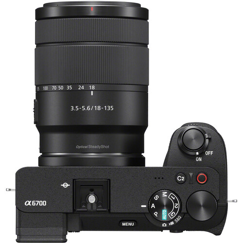 Фотоаппарат Sony Alpha A6700 kit 18-135mm рус меню