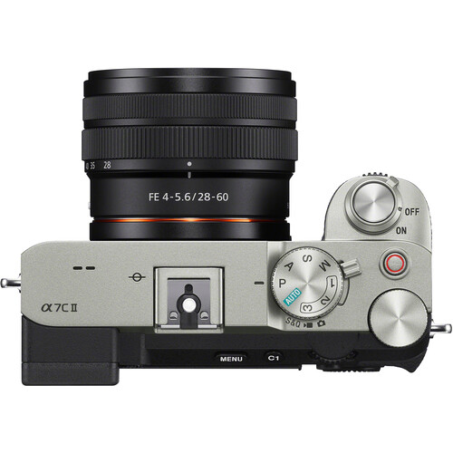 Фотоаппарат Sony Alpha A7C II kit 28-60mm серебристый рус меню