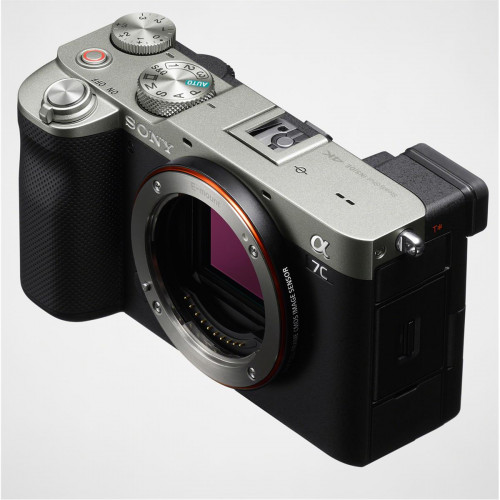 Фотоаппарат Sony Alpha A7C (серебристый) рус меню