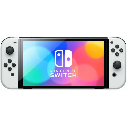 Игровая приставка Nintendo Switch OLED (белая)