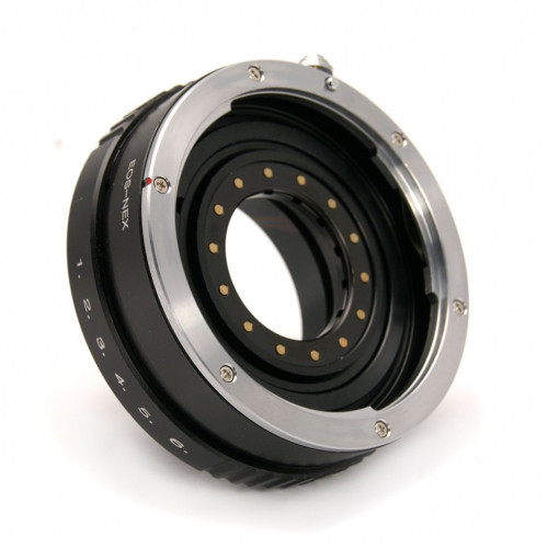 Переходник с ручной регулировкой диафрагммы Canon EOS EF на Fujifilm FX