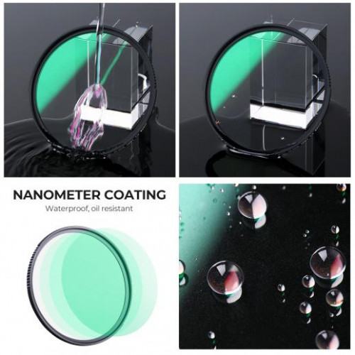 Набор фильтров  K&F Concept Nano-X 77mm Black Mist1/4+1/8 Filter Kit