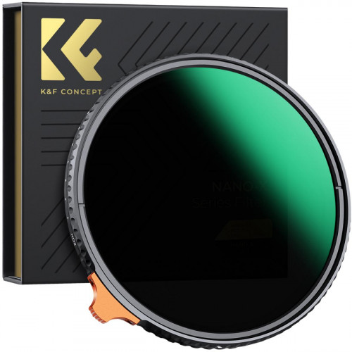 Фильтр K&F Concept Nano-X 49mm Variable ND Filter ND2-ND400 (9 Stop)