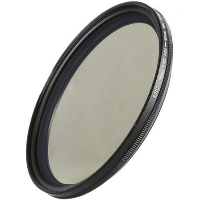 Фильтр Sirui 77mm Variable Neutral Density 0.3 to 2.4 Filter (1 to 8-Stop)