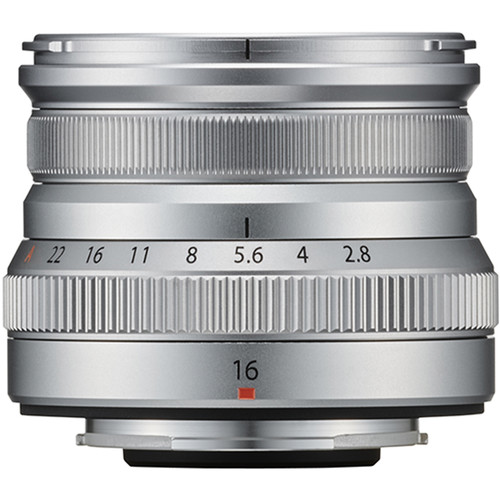 Объектив Fujifilm XF 16mm f/2.8 R WR (серебристый)