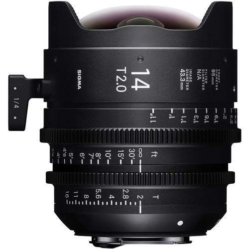 Объектив Sigma 14mm T2 FF High-Speed Prime (Canon EF Mount, Meters)