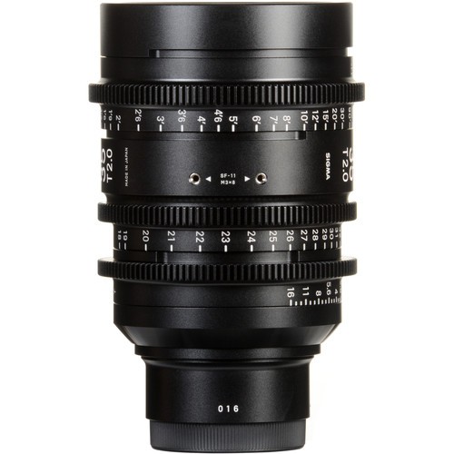 Объективы Sigma 18-35mm & 50-100mm T2 High-Speed Zoom Kit (Canon EF-Mount, Metric)