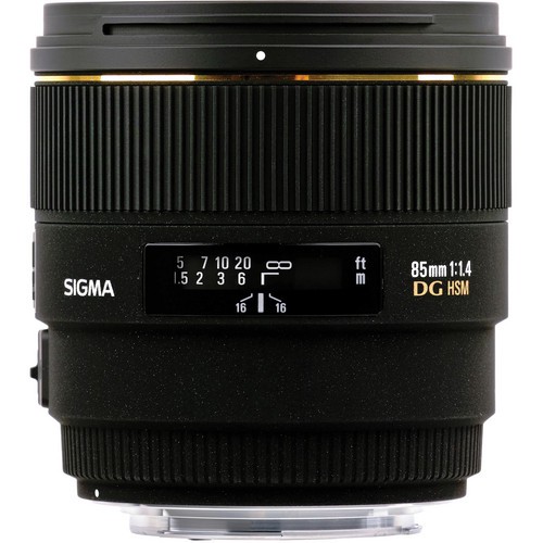Объектив Sigma 85mm f/1.4 EX DG HSM для Nikon