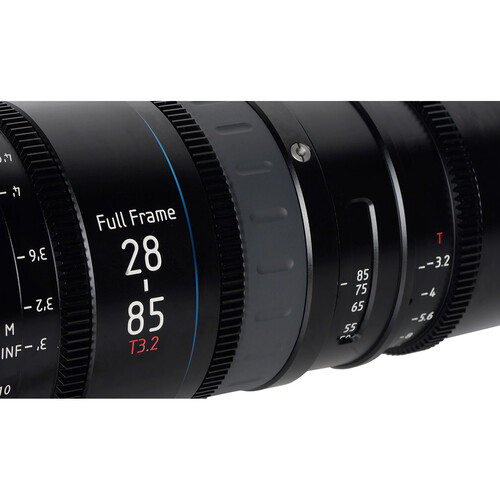 Объектив Sirui Jupiter 28-85mm T3.2 Full Frame Macro Cine Zoom Lens на Canon EF-mount