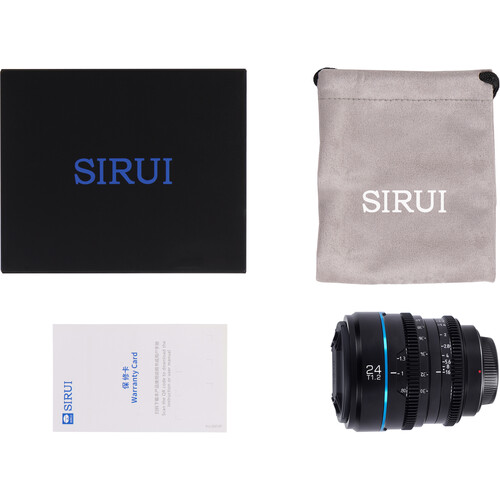 Объектив Sirui Night Walker 24mm T1.2 S35 Cine Lens для Sony E-Mount