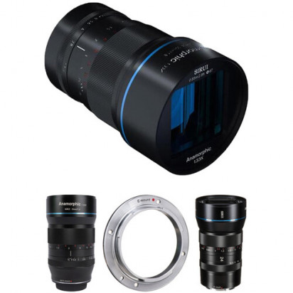 Набор объективов Sirui Anamorphic 1.33x MFT-Mount Lens Kit (24, 35, and 50mm) на MFT