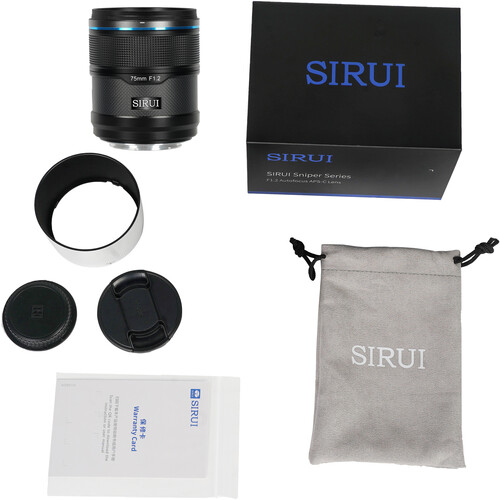 Объектив Sirui Sniper 75mm f/1.2 Autofocus Lens для Fujifilm X-Mount