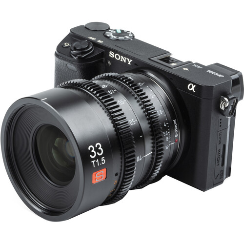 Объектив Viltrox 33mm T1.5 Cine для Sony E