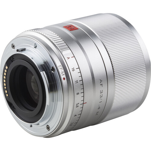 Объектив Viltrox AF 33mm f/1.4 M для Canon EF-M Silver